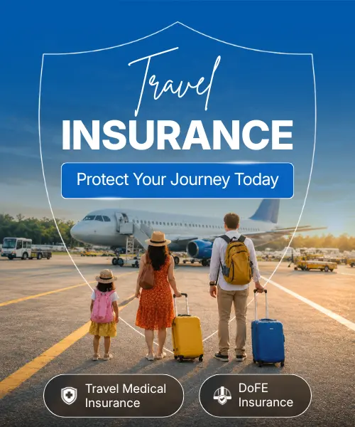 Travel Medical Insurance & DoFE Insurance at Sasto Tickets (sastotickets.com)
